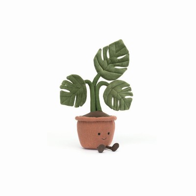 Jellycat Monstera Plant UK | 72946UQBA